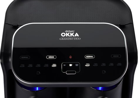 arzum Okka Grandio Duo Mokka kávéfőző Fekete-króm Kapacitás, csésze=10 Kijelző 9. kép
