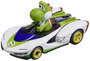 Carrera 20064183 GO!!! Autó Nintendo Mario Kart - P-Wing - Yoshi bélyegkép