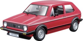 Bburago VW Golf 1 GTI 1:24 Autómodell