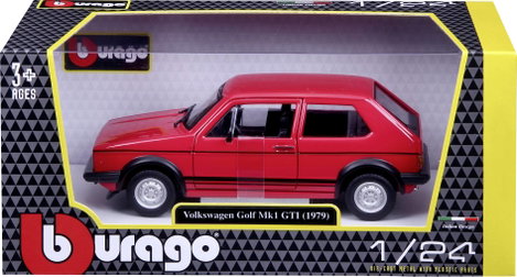 Bburago VW Golf 1 GTI 1:24 Autómodell 5. kép