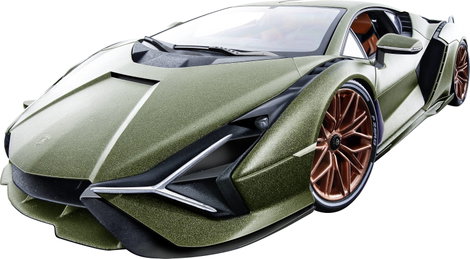 Bburago Lamborghini Sian FKP 37 1:18 Autómodell 13. kép