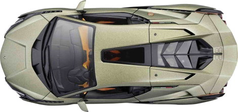 Bburago Lamborghini Sian FKP 37 1:18 Autómodell 2. kép