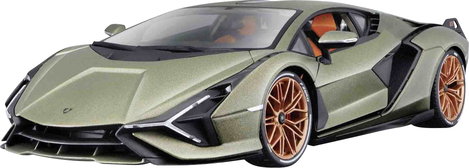 Bburago Lamborghini Sian FKP 37 1:18 Autómodell 7. kép