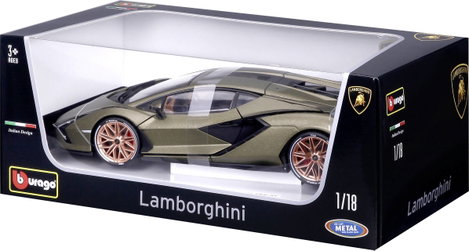 Bburago Lamborghini Sian FKP 37 1:18 Autómodell 9. kép