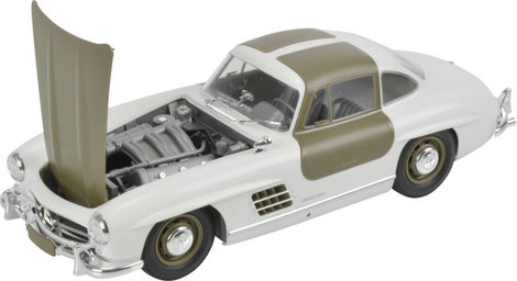 Tamiya 300024338 Mercedes Benz 300SL Flügeltürer Autómodell építőkészlet 1:24 5. kép