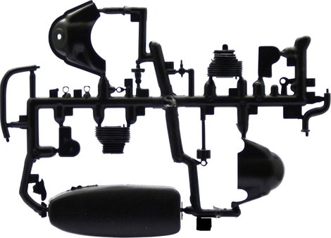 Italeri 4633 Vespa 125 Primavera Motorkerékpár építőkészlet 1:9 12. kép