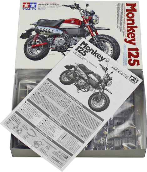 Tamiya 300014134 Honda Monkey 125 Motorkerékpár építőkészlet 1:12 2. kép