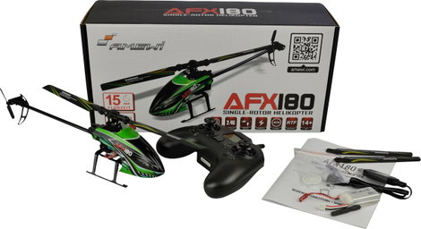 Amewi AFX180 Single-Rotor RC kezdő helikopter RtF 2. kép