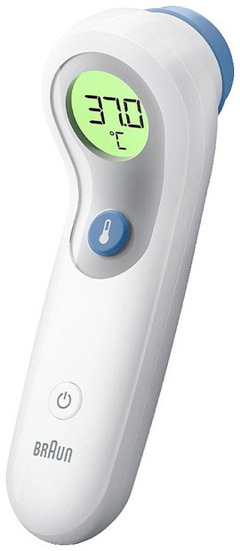 Braun BNT300WE Lázmérő LED-es világítással