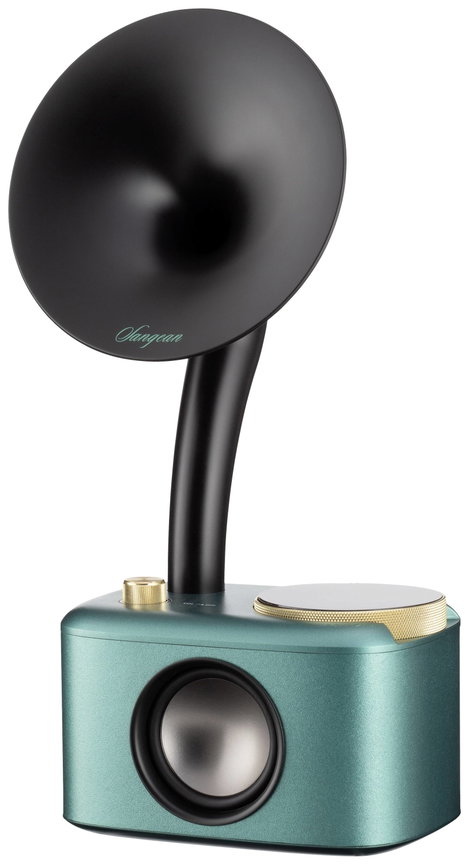 Sangean CP-100D Gramophone Asztali rádió DAB+, URH AUX, Bluetooth®, USB Érintőkijelző, Újratölthető 4. kép