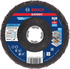 Bosch Accessories 2608901474 Bosch Power Tools Lamellás csiszolókorong Furat átmérő 125 mm 1 db