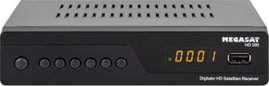 MegaSat HD 390 DVB-S2 vevő Előlapi USB Tunerek száma: 1