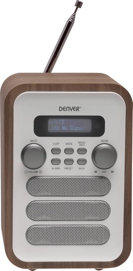 Denver DAB-48 Konyhai rádió URH, DAB+ Bluetooth® Fehér