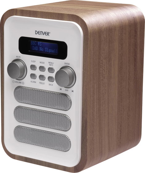 Denver DAB-48 Konyhai rádió URH, DAB+ Bluetooth® Fehér 4. kép
