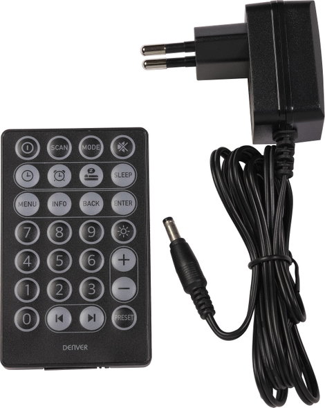 Denver DAB-48 Konyhai rádió URH, DAB+ Bluetooth® Fehér 6. kép