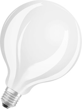 OSRAM 4058075601901 LED EEK D (A - G) E27 Gömb forma 17 W = 150 W Semleges fehér (Ø x H) 124 mm x 17