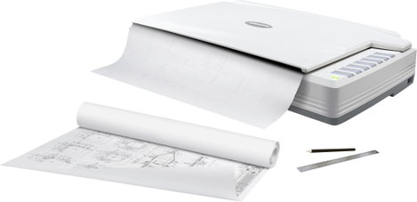 Plustek OpticPro A320E Síkágyas szkenner A3 800 x 800 dpi USB 2.0 Dokumentumok 2. kép