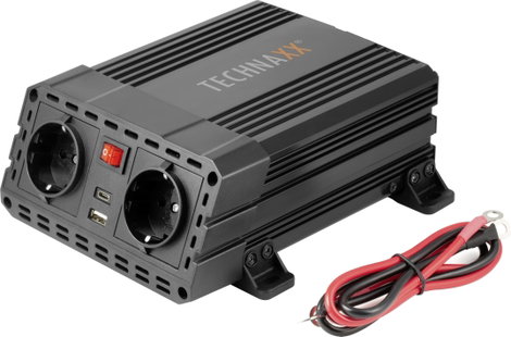Technaxx Inverter TE19 600 W 12 V/DC - 230 V/AC 2. kép