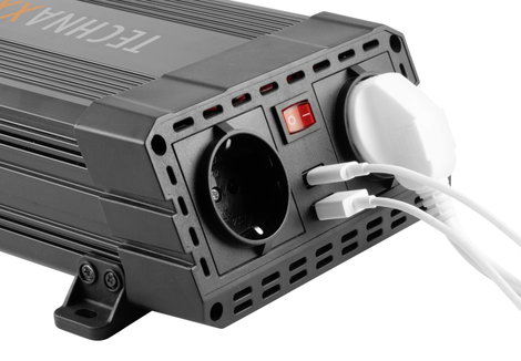 Technaxx Inverter TE19 600 W 12 V/DC - 230 V/AC 5. kép
