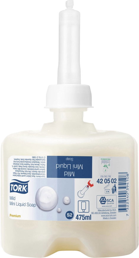 TORK Mild Mini 420502 Folyékony szappan 475 ml 8 db 3. kép