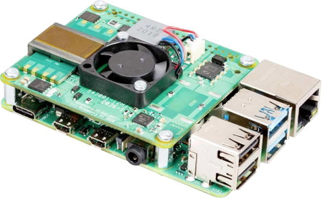 POE bővítőlap a Raspberry 3B + és a Raspberry 4B számára, Raspberry rb-poehead3 2. kép