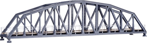 Kibri 39700 H0 Acélhíd 1 vágányú Univerzális (H x Sz x Ma) 460 x 80 x 116 mm 3. kép