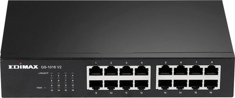 EDIMAX GS-1016 V2 Hálózati switch 16 port 10 / 100 / 1000 MBit/s