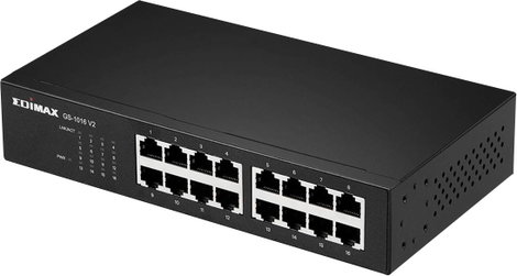 EDIMAX GS-1016 V2 Hálózati switch 16 port 10 / 100 / 1000 MBit/s 3. kép