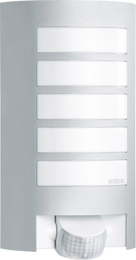 Mozgásérzékelős kültéri fali lámpa, 230 V/60 W, alu, Steinel L 12 657918