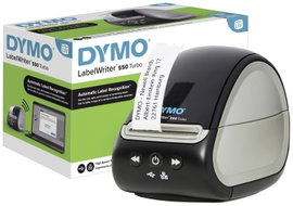 DYMO Labelwriter 550 Turbo Címkenyomtató Termodirekt 300 x 300 dpi Etikett szélesség (max.): 61 mm U