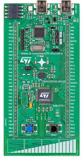 STMicroelectronics STM32F072B-DISCO Fejlesztőpanel 1 db