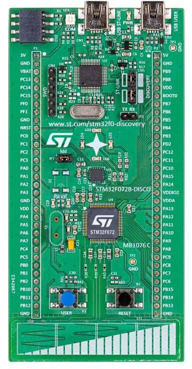 STMicroelectronics STM32F072B-DISCO Fejlesztőpanel 1 db