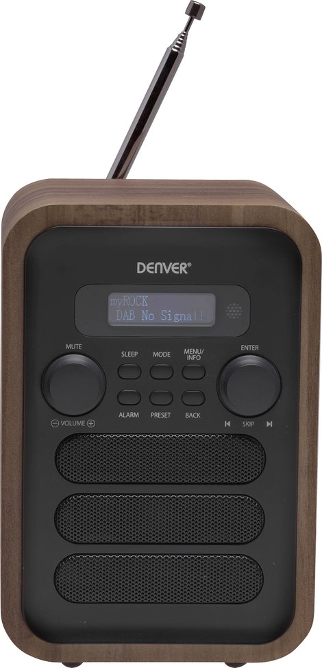 Denver DAB-48 Konyhai rádió URH, DAB+ Bluetooth® Szürke 3. kép