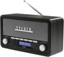 Denver DAB-18 Konyhai rádió URH, DAB+ Bluetooth® Ébresztő funkció Sötétszürke bélyegkép