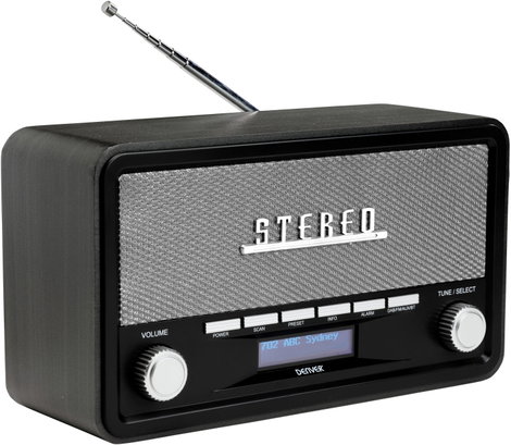 Denver DAB-18 Konyhai rádió URH, DAB+ Bluetooth® Ébresztő funkció Sötétszürke 2. kép