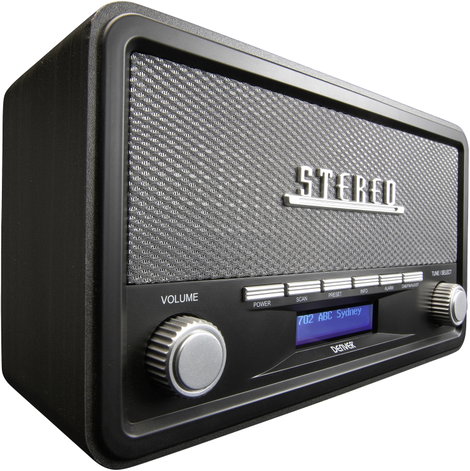 Denver DAB-18 Konyhai rádió URH, DAB+ Bluetooth® Ébresztő funkció Sötétszürke 6. kép