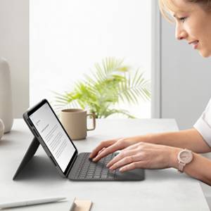 Logitech Folio Touch Tablet billentyűzet tokkal Alkalmas márka (tablet): Apple iPad Air (4. generáci 3. kép