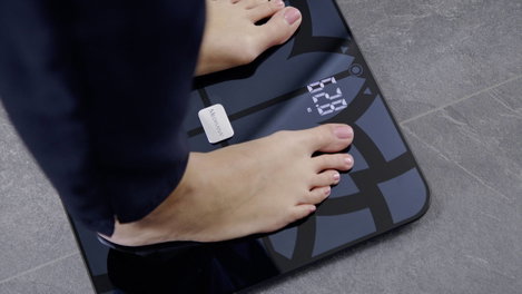 Medisana BS 450 sw Testzsíranalizáló mérleg Mérési tartomány (max.)=180 kg Fekete Bluetooth-szal, IT 5. kép