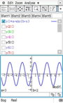Casio FX-CP400 Grafikus számítógép Elemekről üzemeltetett Fekete Kijelző (számjegy): 25 22. bélyegkép
