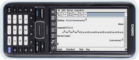 Casio FX-CP400 Grafikus számítógép Elemekről üzemeltetett Fekete Kijelző (számjegy): 25 2. kép