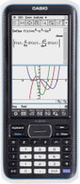 Casio FX-CP400 Grafikus számítógép Elemekről üzemeltetett Fekete Kijelző (számjegy): 25 3. bélyegkép