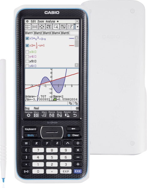 Casio FX-CP400 Grafikus számítógép Elemekről üzemeltetett Fekete Kijelző (számjegy): 25 4. kép