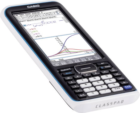 Casio FX-CP400 Grafikus számítógép Elemekről üzemeltetett Fekete Kijelző (számjegy): 25 6. kép