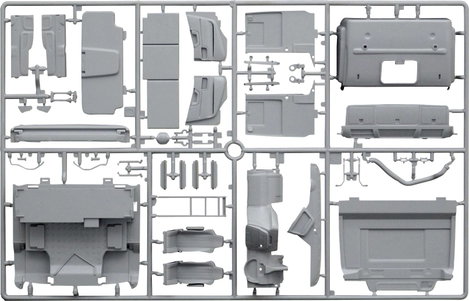 Italeri 3934 Iveco HI-WY E5 Abarth Kamionmodell építőkészlet 1:24 13. kép