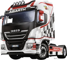 Italeri 3934 Iveco HI-WY E5 Abarth Kamionmodell építőkészlet 1:24