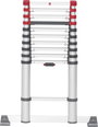 Hailo Teleskopleiter T80 FlexLine 7113-111 Alumínium Teleszkópos létra Munkamagasság (max.): 3.95 m 2. bélyegkép