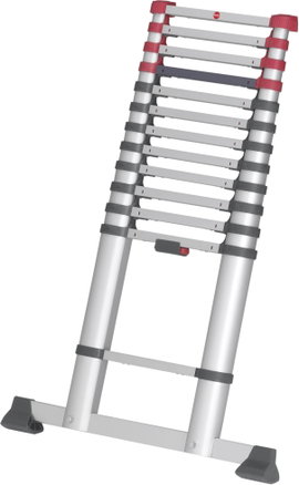 Hailo Teleskopleiter T80 FlexLine 7113-131 Alumínium Teleszkópos létra Munkamagasság (max.): 4.5 m A