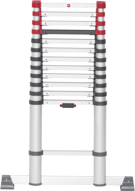 Hailo Teleskopleiter T80 FlexLine 7113-131 Alumínium Teleszkópos létra Munkamagasság (max.): 4.5 m A 2. kép