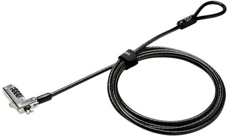 Kensington Laptop lakat Kombinációs zár Nincs szükség kulcsra, kulcs nélkül 1.8 m Slim Combination