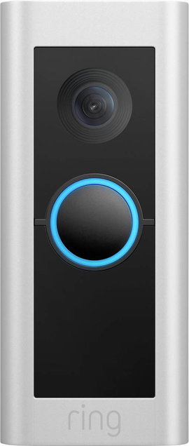 ring Video Doorbell Pro 2 IP videó kaputelefon WLAN Külső egység Nikkel (matt)